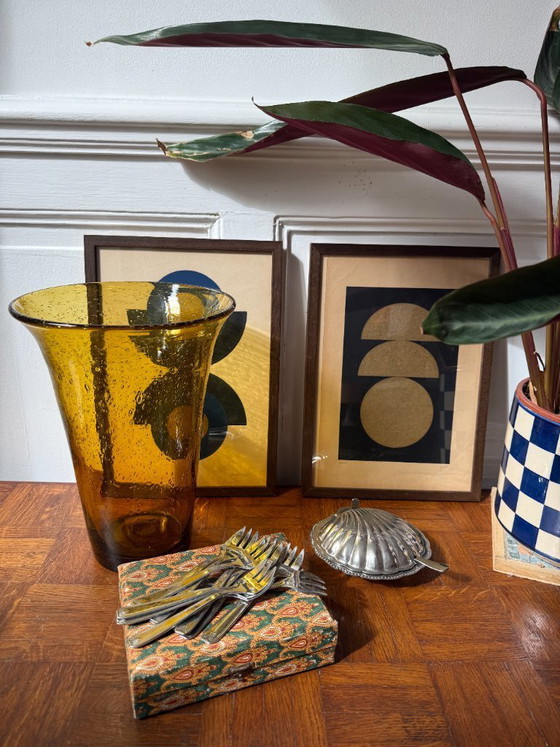 Image 1 of Butterdose aus Edelstahl in Muschelform