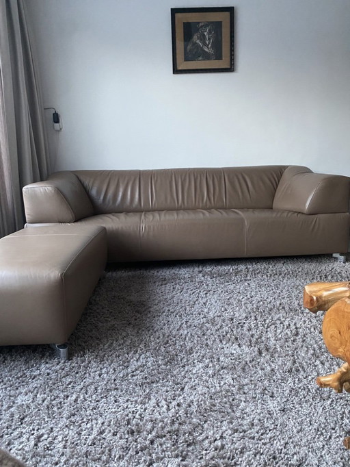 Leolux Sofa + Pouf