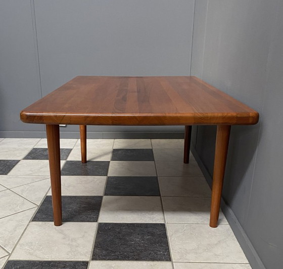 Image 1 of Table basse rectangulaire en teck de Glostrup, Danemark