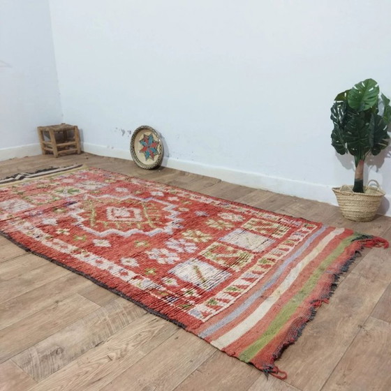 Image 1 of Wonderful Authentic Beni Ouarain Rug XXL – Unique Hand-knotted Wool Piece (330 × 226 cm)