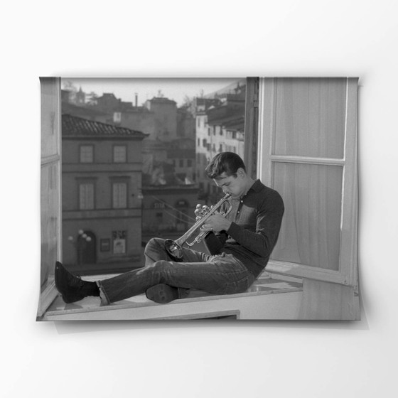 Image 1 of 1x Chet Baker, Lucca, 1961 | fine art photography | jazz