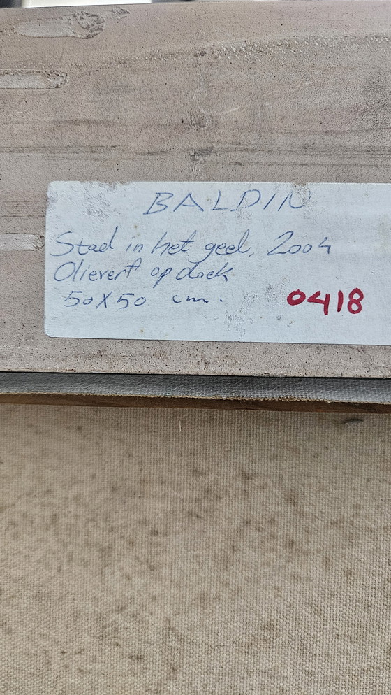 Image 1 of Ahmad Baldin - La ville en jaune - 2004