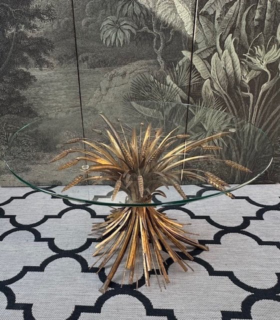 Image 1 of Coco Chanel koffietafel Sheaf of Wheat korenaren 