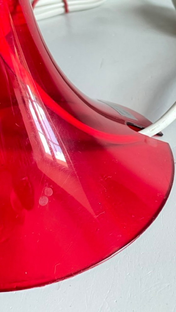 Red Ikea Vintage Lamp – Table lamps, Plexiglass (photo 7 of 24)
