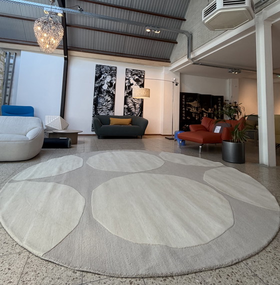 Image 1 of Alfombra Brink and Campman Marimekko Isot Kivek Blanco Natural NUEVA