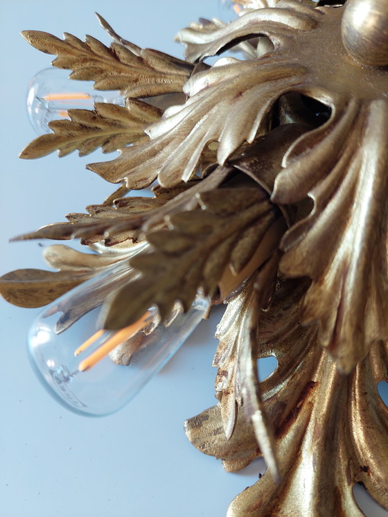 Image 1 of Banci Firenze gouden wandkandelaarlamp