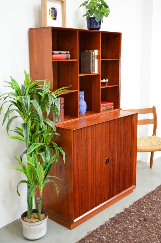 Image 1 of Hvidt & Mølgaard Schrank Søborg Teakhouten dressoir Vintage Midcentury Regal