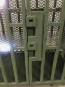 Original military safe - High Value Asset Security Cage - unique industrial eye-catcher!