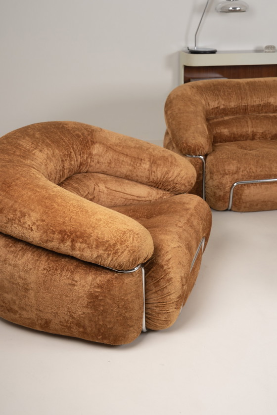 Image 1 of Italienische Lounge-Garnitur, 1970