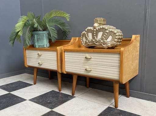 Set of 2 1960s Nightstands