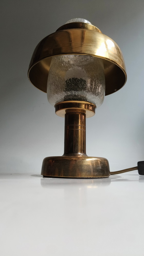 Image 1 of Lampada a fungo vintage di design Hillebrand degli anni '60