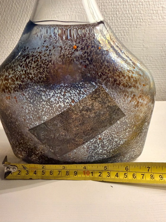 Image 1 of Jarrón "Satélite" Kosta Boda firmado por Bertil Vallien - Bronce oscuro grande (Modelo 89253)