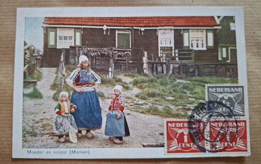 Cartes postales anciennes env. 1930 Marken et Volendam