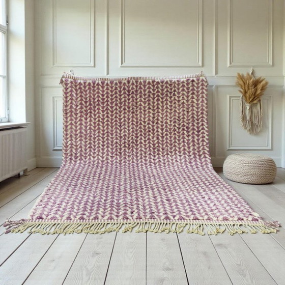 Op maat gemaakt Marokkaans Mrirt-tapijt – Handgemaakt wollen vloerkleed 3x2m – Vloerkleden en tapijten, Wool (photo 8 of 10)