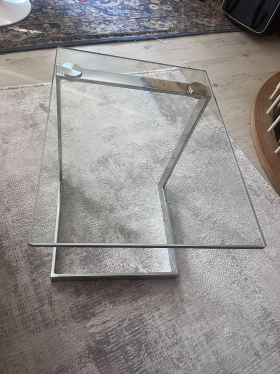 Image 1 of GebraTisch Chrom Glas Top Zustand