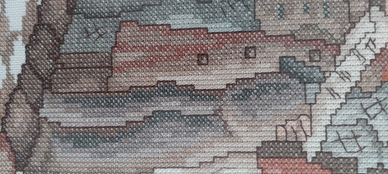 Image 1 of Gestickte Hummel-Gemälde