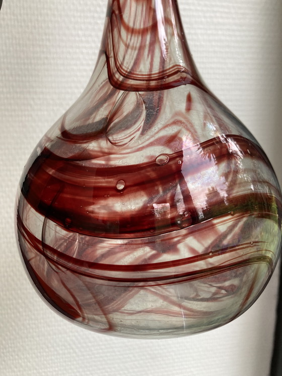 Image 1 of Elegante vaso di vetro vintage