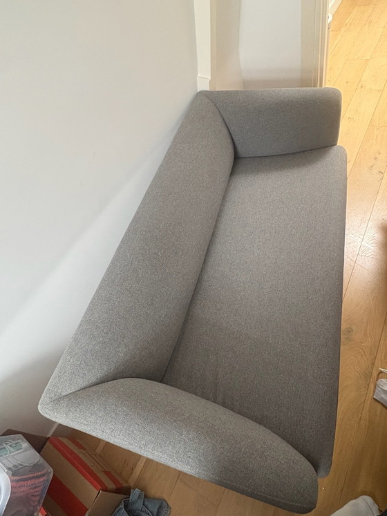 Ferm Living Turn Sofa 3-Sitzer Grau – Leder, Metall (photo 4 of 5)