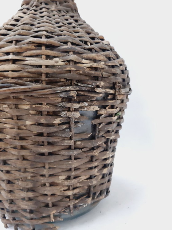 Image 1 of Antique wicker demijohn