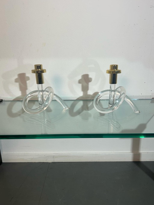 Dorothy Thorpe candle holders '1970'