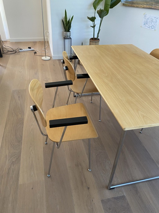4x eetkamerstoel gispen 216