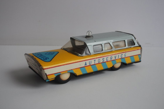 Image 1 of Vintage tin model car, Czechoslovakia, 1960's.