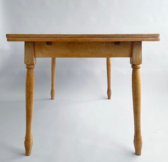 Image 1 of Vintage Mid-Century Extendable Dining Table