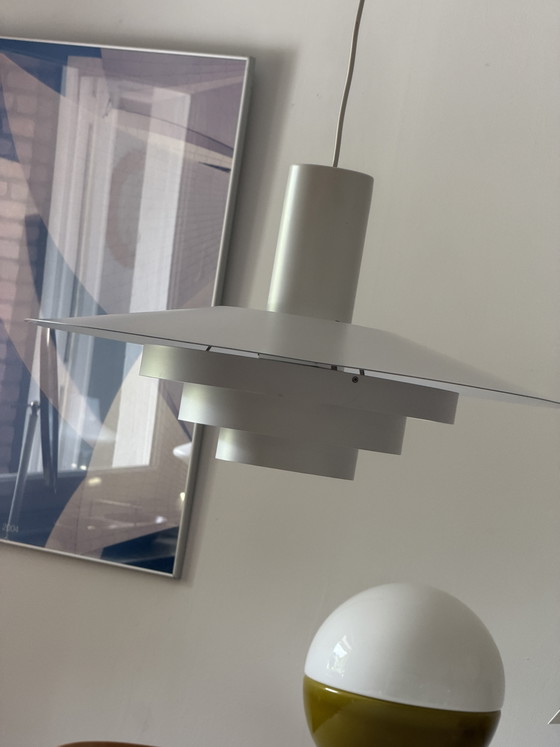 Image 1 of Lampe à suspension design danois Fog & Mørup modèle Karlebo pour Poulsen