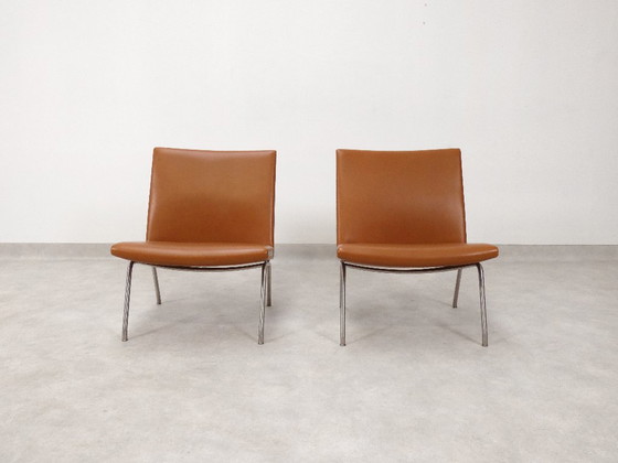 Image 1 of Set di poltrone da aeroporto CH401 di Hans J. Wegner