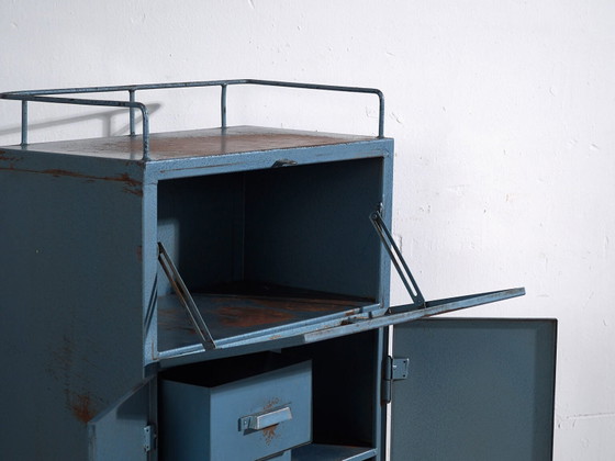 Armadietto da officina vintage in metallo (c.1950) #2 – Iron, Industrieel (photo 29 of 40)