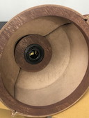 Lloyd cognac leather lamps 200,- by Nieuwe Heren