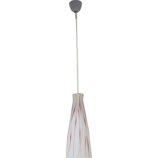 Vintage hanglamp van Jilove u Decina 1960