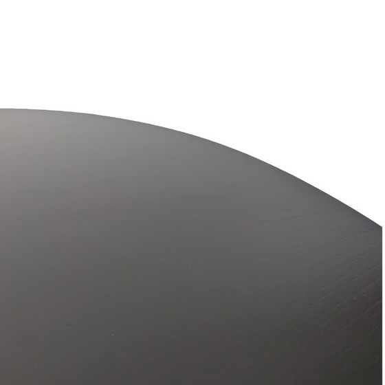 Image 1 of Vintage design eettafel, zwart, mid-century modern, jaren 70, Duitsland
