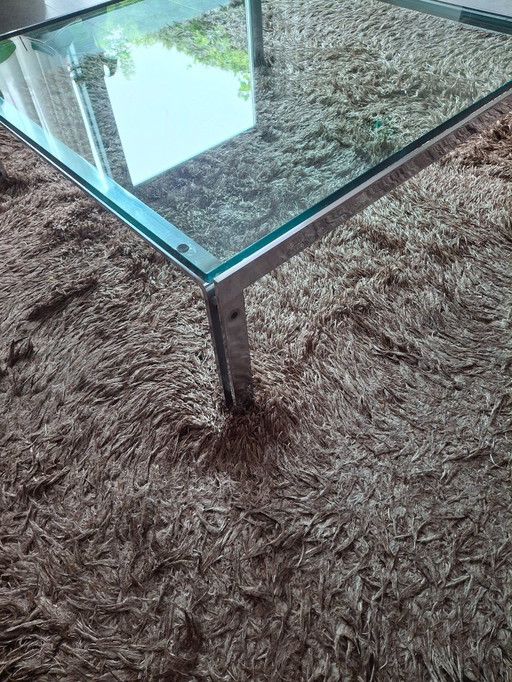 Metaform glazen salontafel