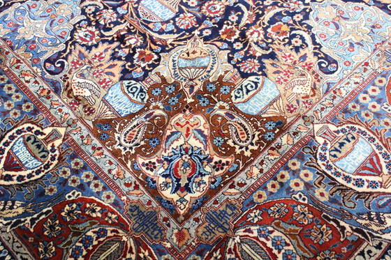 Image 1 of Tapis persan original noué à la main Kashmar Fein Paradise Design 386 X 294 Cm Top Condition