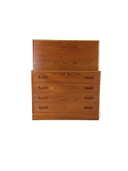 Vintage Danish Teak Desk, Arne Wahl Iversen '60