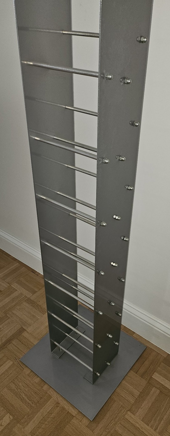 Image 1 of CD / Video Rack Pol Quadens from metal - with proof of purchase