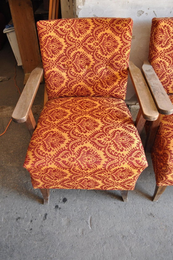 Poltrone Mid-Century, anni '50, Set di 4 – Mid Century Modern (photo 3 of 5)