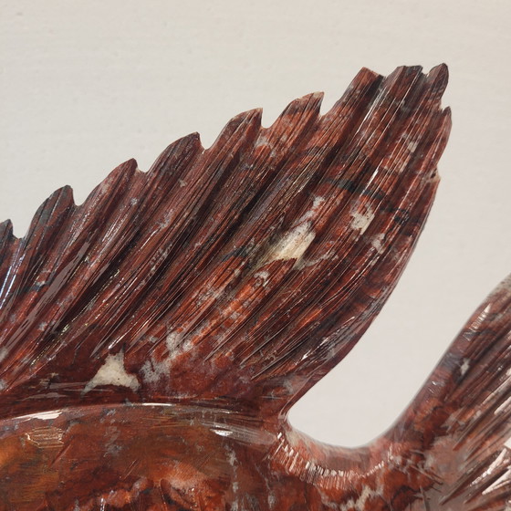 Image 1 of Coppia di pesci, diaspro rosso, XX secolo - Cina