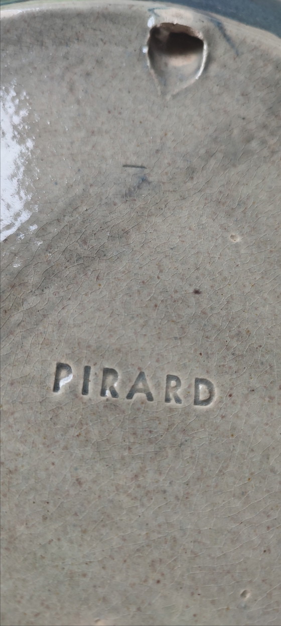 Image 1 of Grande piatto in gres alsaziano di Vincent Pirard, Soufflenheim