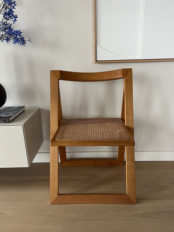 Image 1 of Vintage klapstoel | ‘Trieste’ by Aldo Jacober and Pierangella d’Angello for Bazzani