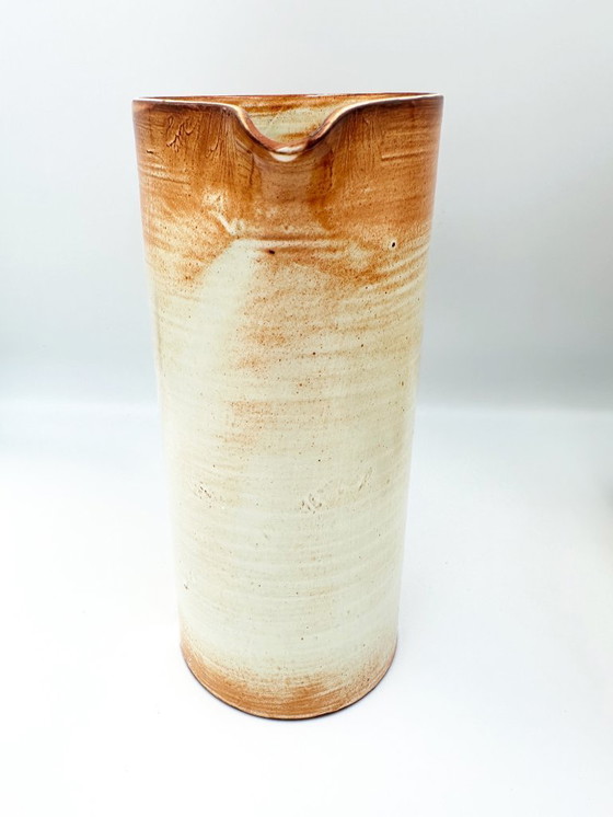 Image 1 of Set di bevande con caraffa in ceramica e 6 tazze Studio