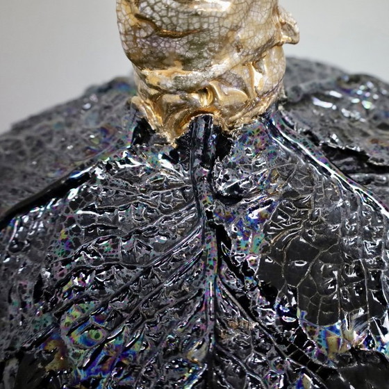 Image 1 of Sculpture en céramique par Henk Van Rooij, Pays-Bas