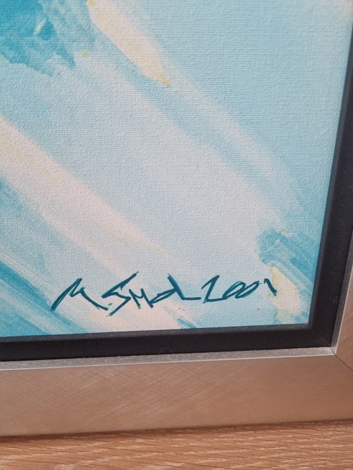 'Spectrum' schilderij Manfred Smol