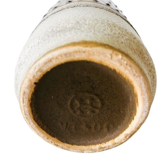 Image 1 of Vintage West Germany vase beige EB Haldensleben 1960's