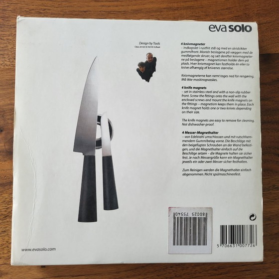 4x Eva Solo magnetic holders for kitchen knives – Kitchen accessories, rvs (photo 5 of 6)