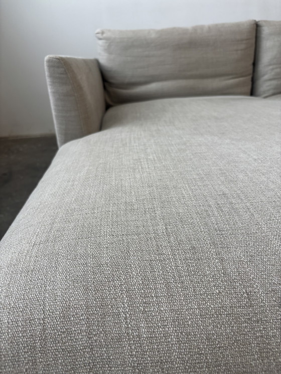 Image 1 of Montis Axel designer sofa couch fabric gray top condition!