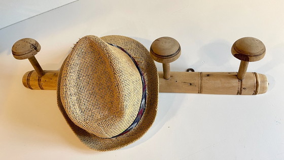 Image 1 of Perchero estilo bambú, década de 1920