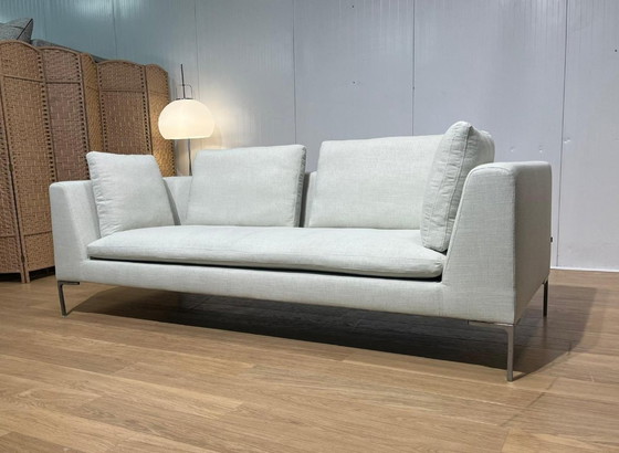 Image 1 of NEWLY UPHOLSTERED B&B Italia Charles 3-Seater + WARRANTY