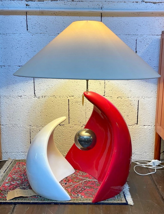 Image 1 of Lampe en céramique de François Châtain